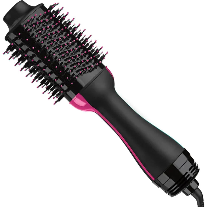 4-in-1  Blow Hair Dryer - Volumizer Brush, Straightening & Curl  | 30% OFF