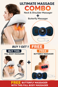 Full Body Massager + Free Butterfly Massager| 7 Days Money Back Guarantee| Free Shipping | Cash On Delivery
