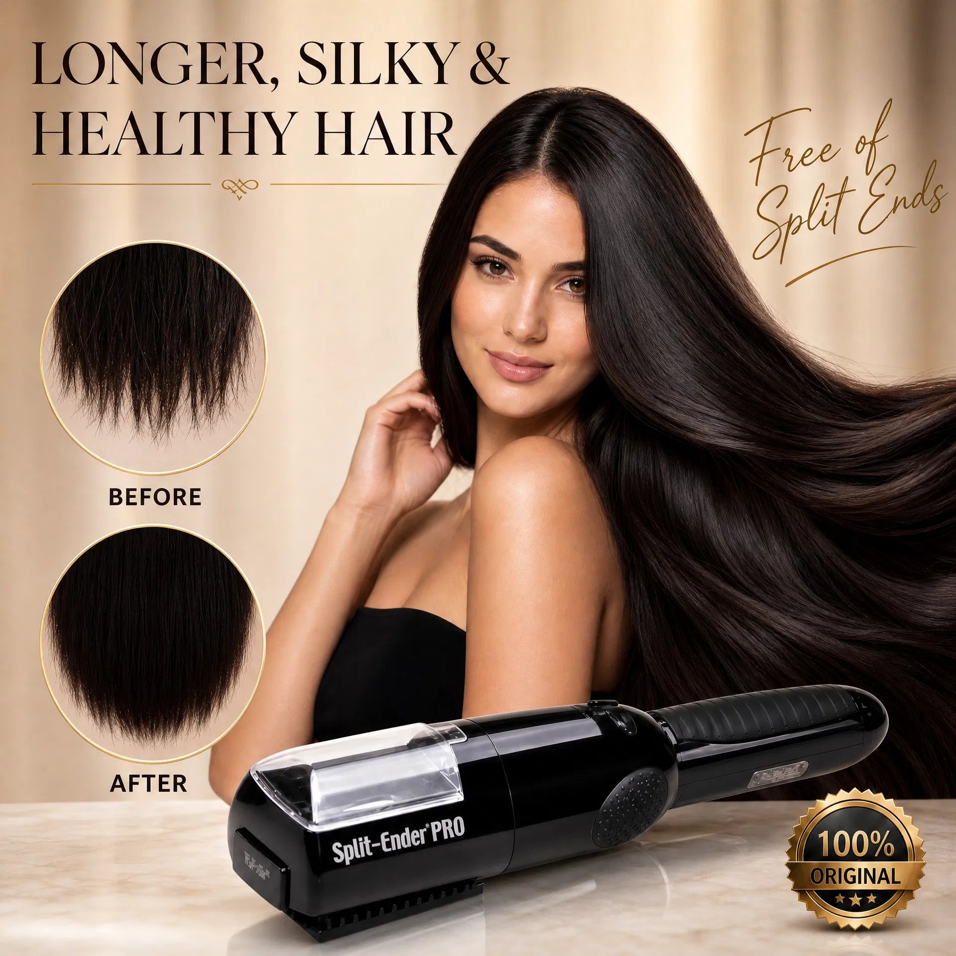 "Professional Split-End Hair Trimmer for Women – Instant Damage Repair & Salon-Smooth Results at Home"