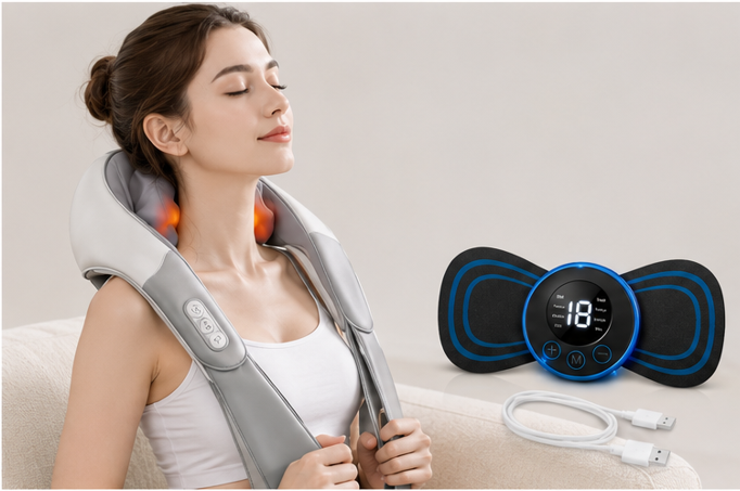 Full Body Massager + Free Butterfly Massager| 7 Days Money Back Guarantee| Free Shipping | Cash On Delivery