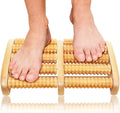 Foot Massage / Wooden Roller Massager Reflexology Foot Therapy